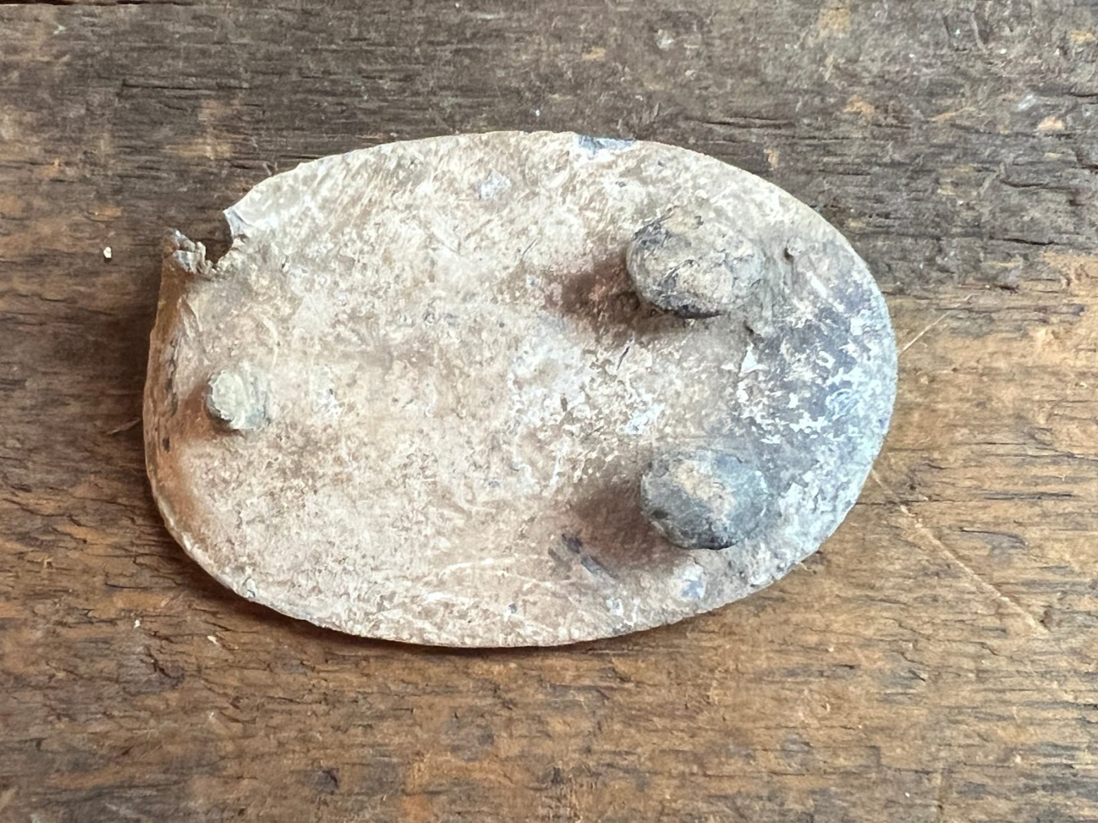 US Bullet Struck Original Buckle Recovered Kennesaw Mountain