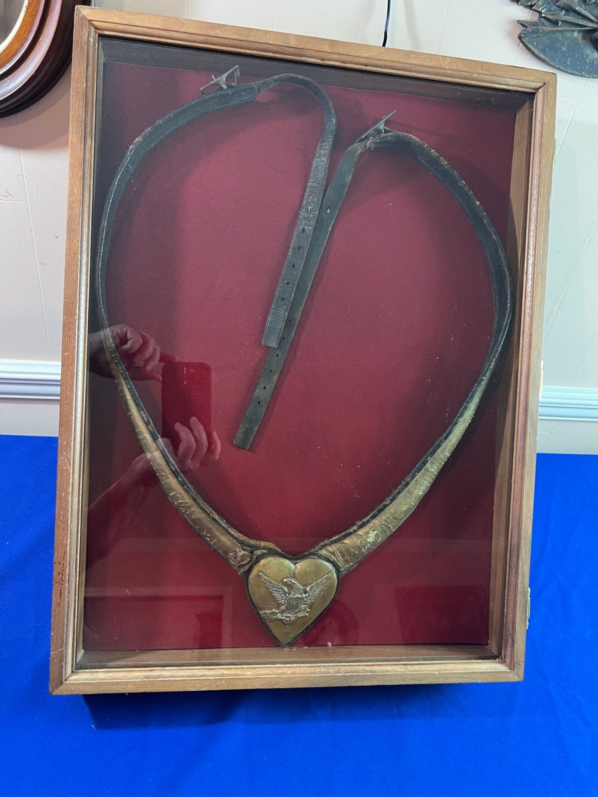 Civil War Cavalry Officer's Martingale Plate and Harness