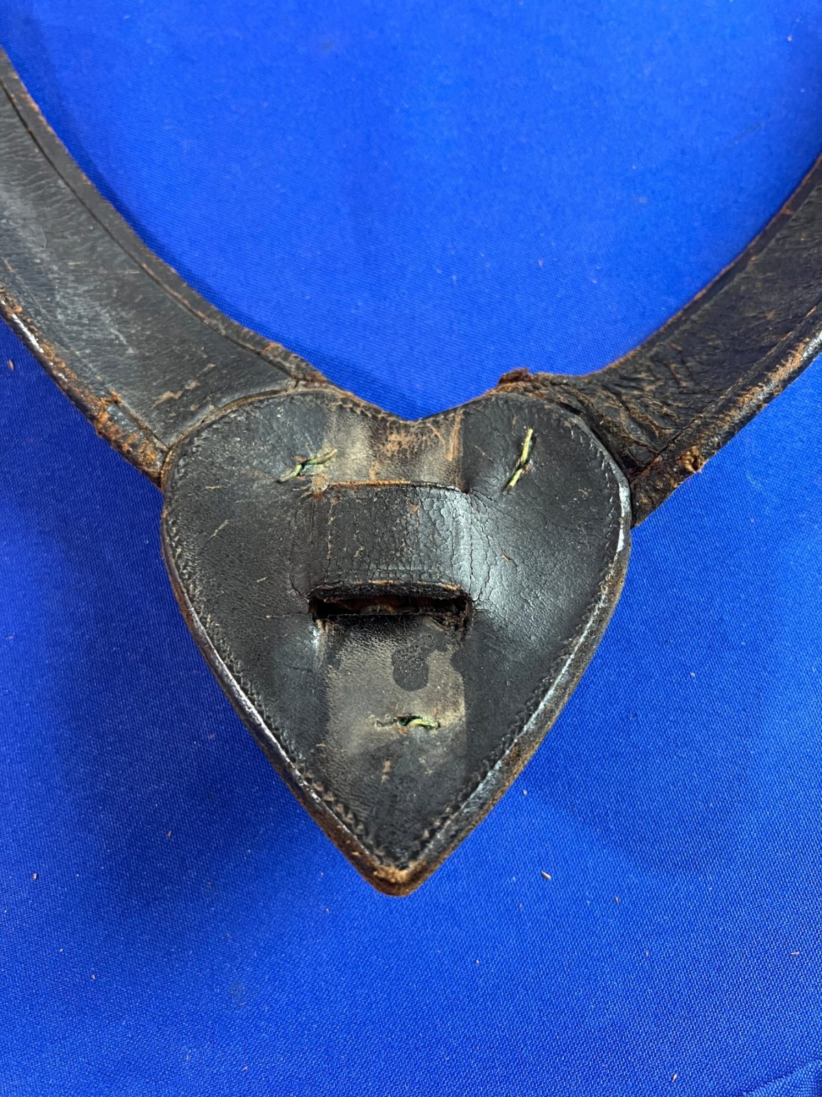 Civil War Cavalry Officer's Martingale Plate and Harness