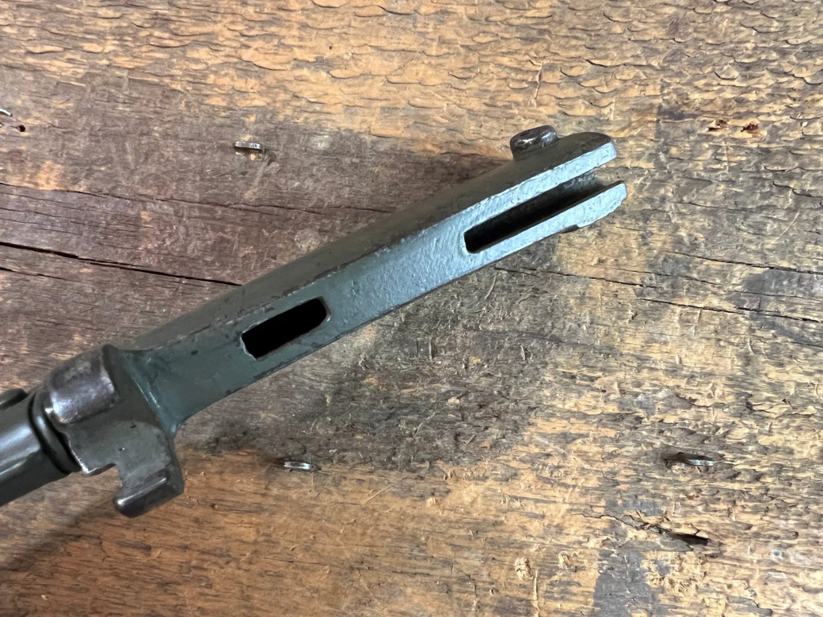 WW1 Imperial German Ersatz Bayonet & Scabbard Made By FAG