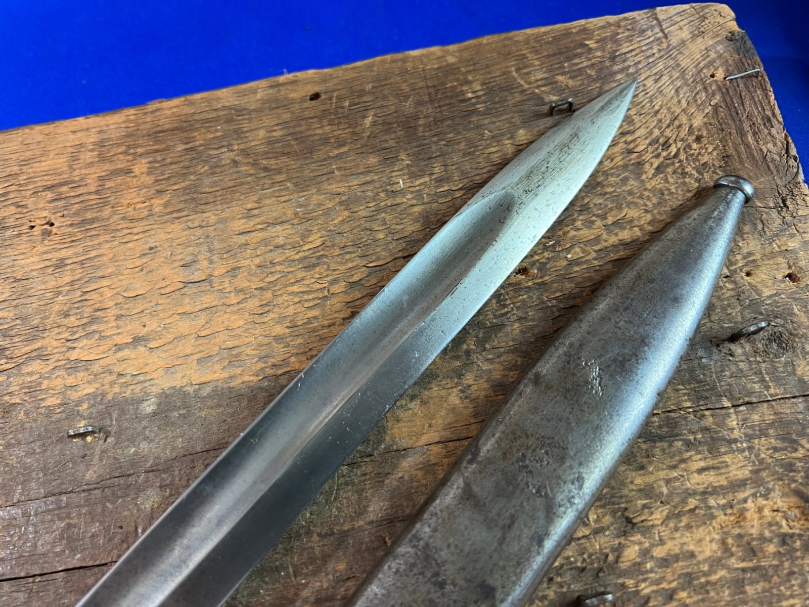 VERY NICE WW2 GERMAN K98 MAUSER BAYONET BY GEBR HARTKOPF.