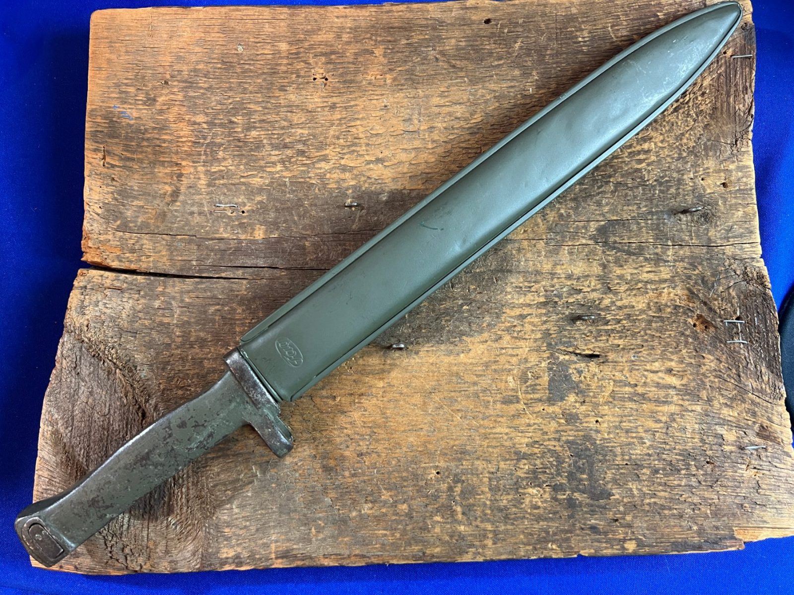 WW1 Imperial German Ersatz Bayonet & Scabbard Made By FAG