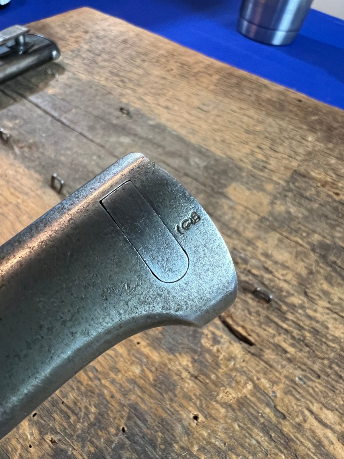 VERY NICE WW2 GERMAN K98 MAUSER BAYONET BY GEBR HARTKOPF.
