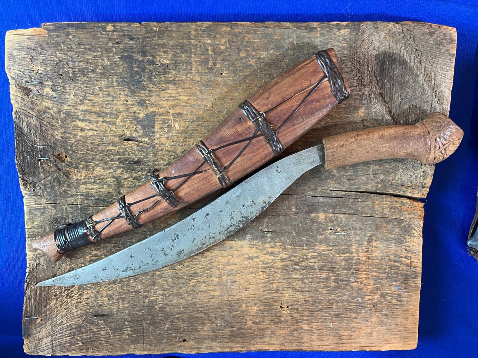 WW2 Philippines Victory Bolo Knife & Scabbard