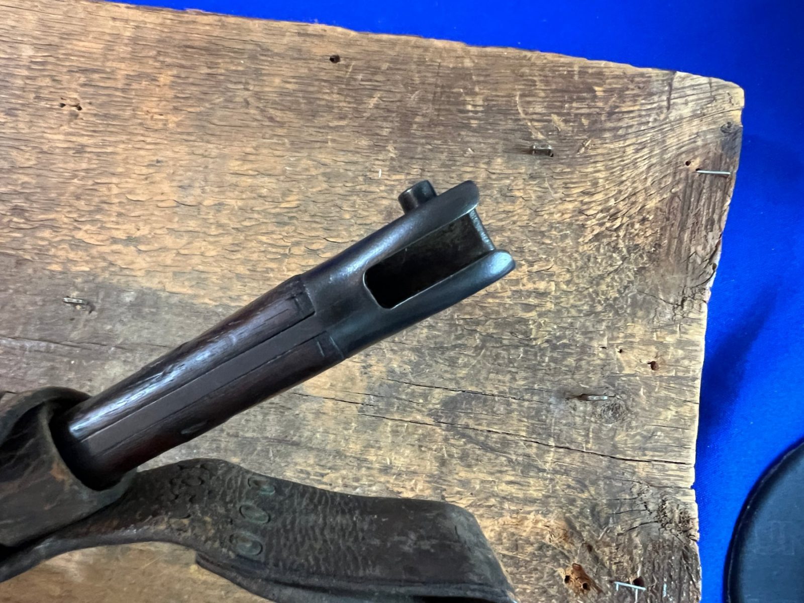 Dutch WWI M1895 Mannlicher Carbine No.1 Model Dagger Bayonet