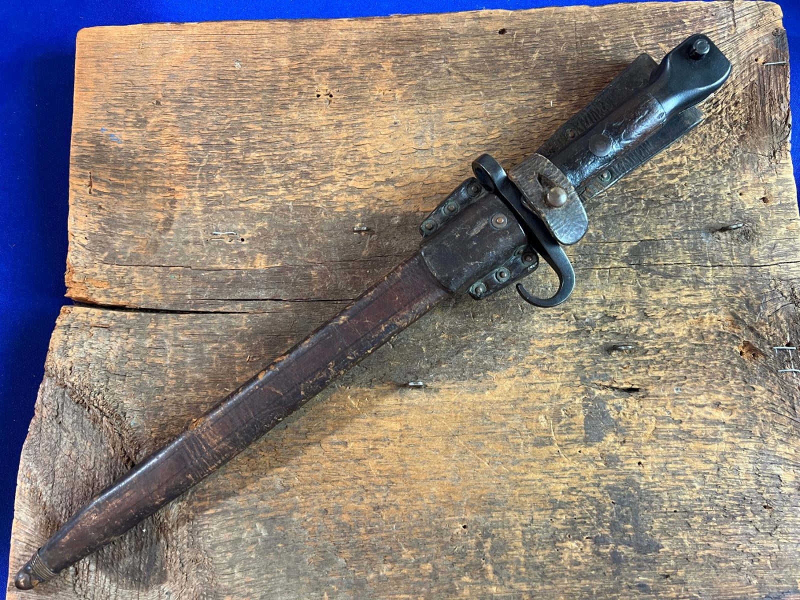 Dutch WWI M1895 Mannlicher Carbine No.1 Model Dagger Bayonet