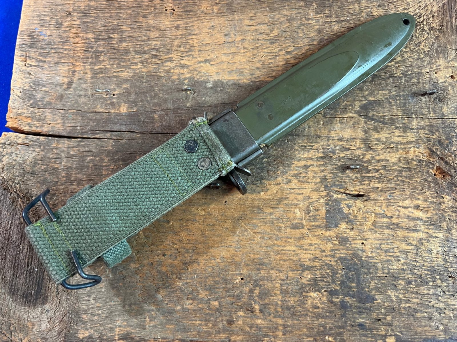 Original WW2 US Pal M1 Carbine Bayonet with M8 Sheath