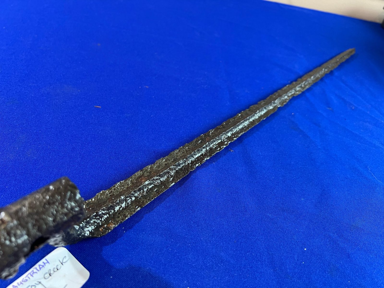 Dug Austrian Lorenz Socket Bayonet Recovered at UTOY Creek GA