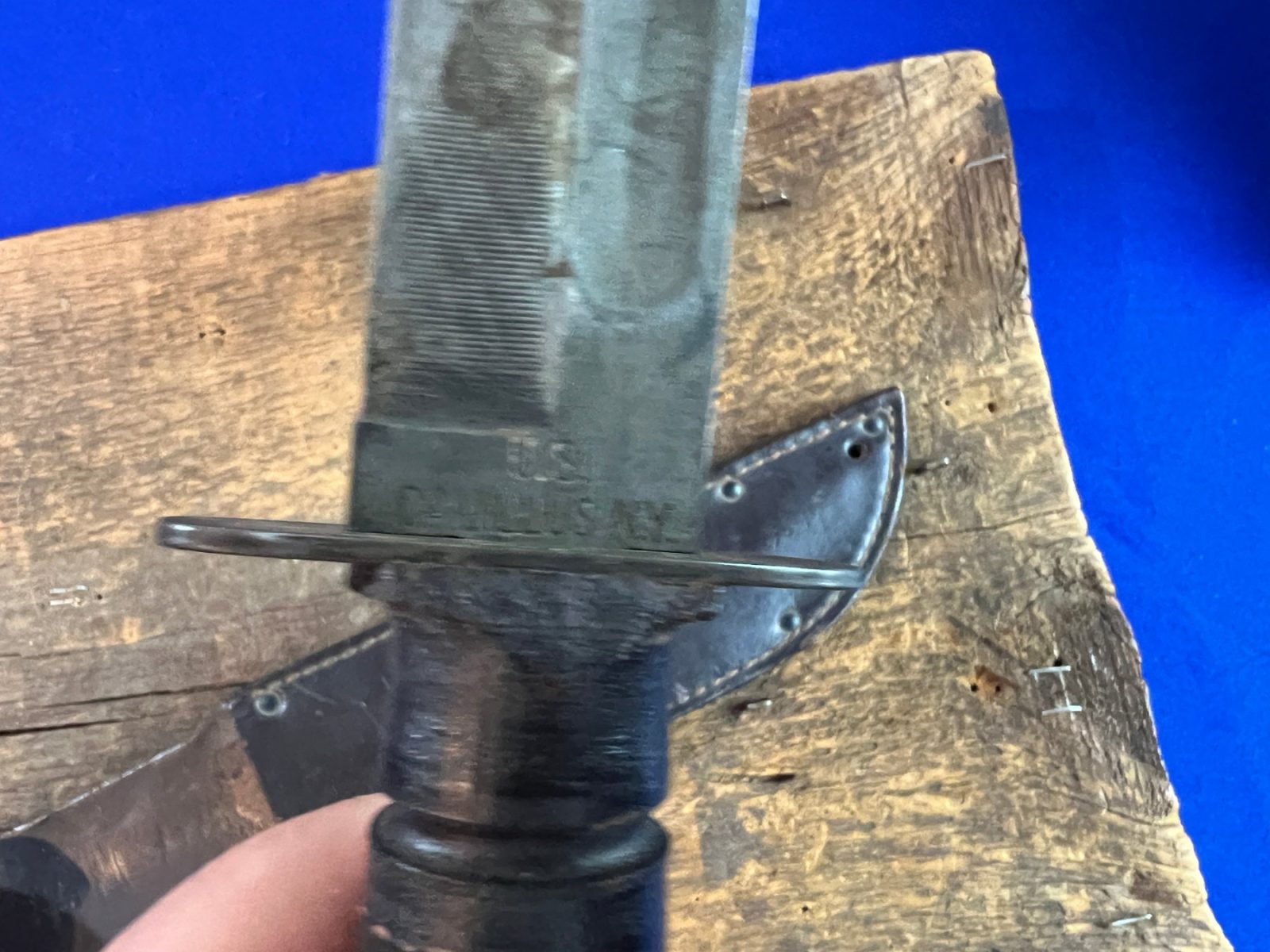 US MILITARY CAMILLUS FIGHTING KNIFE VIETNAM ERA