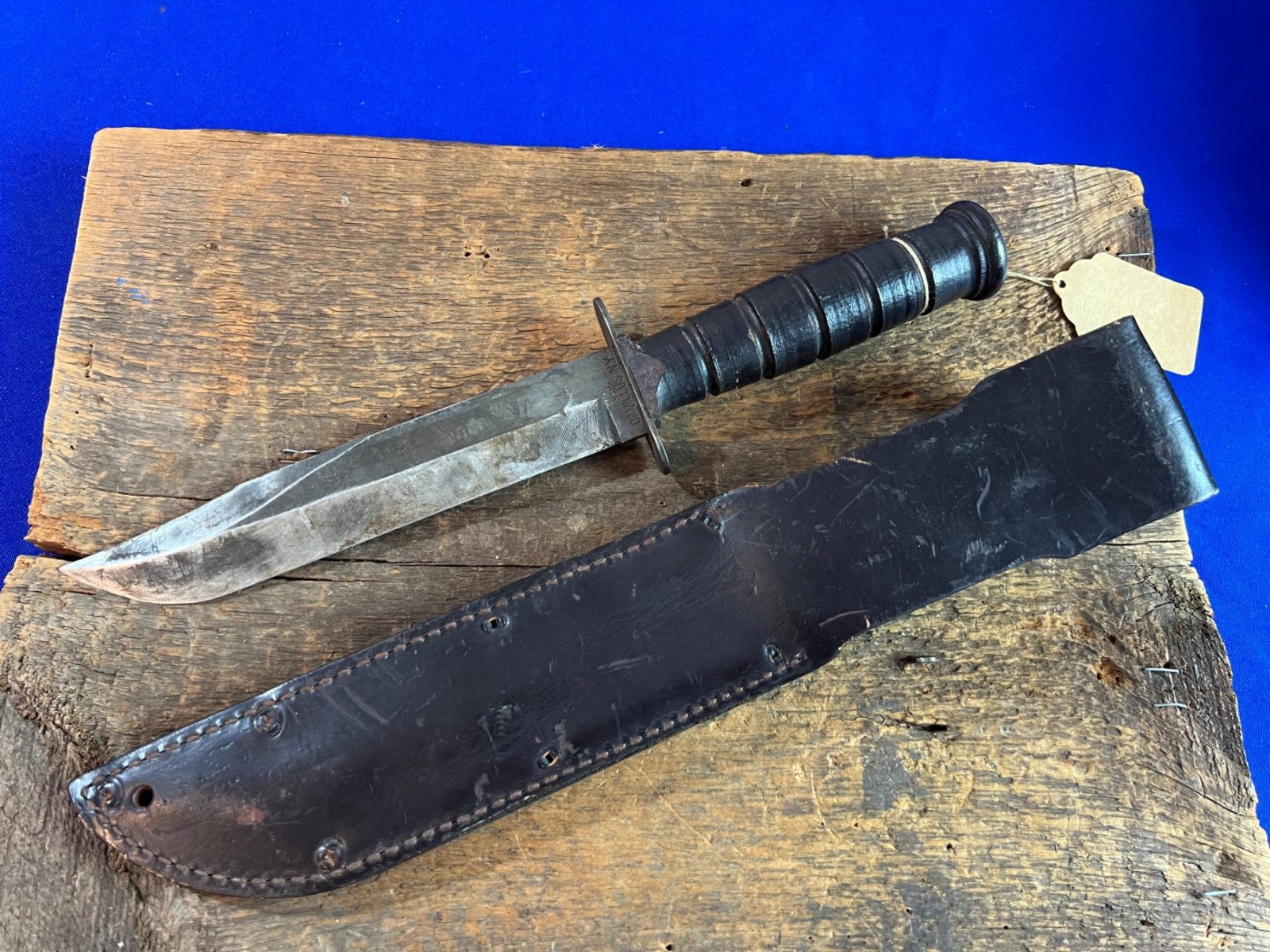 US MILITARY CAMILLUS FIGHTING KNIFE VIETNAM ERA
