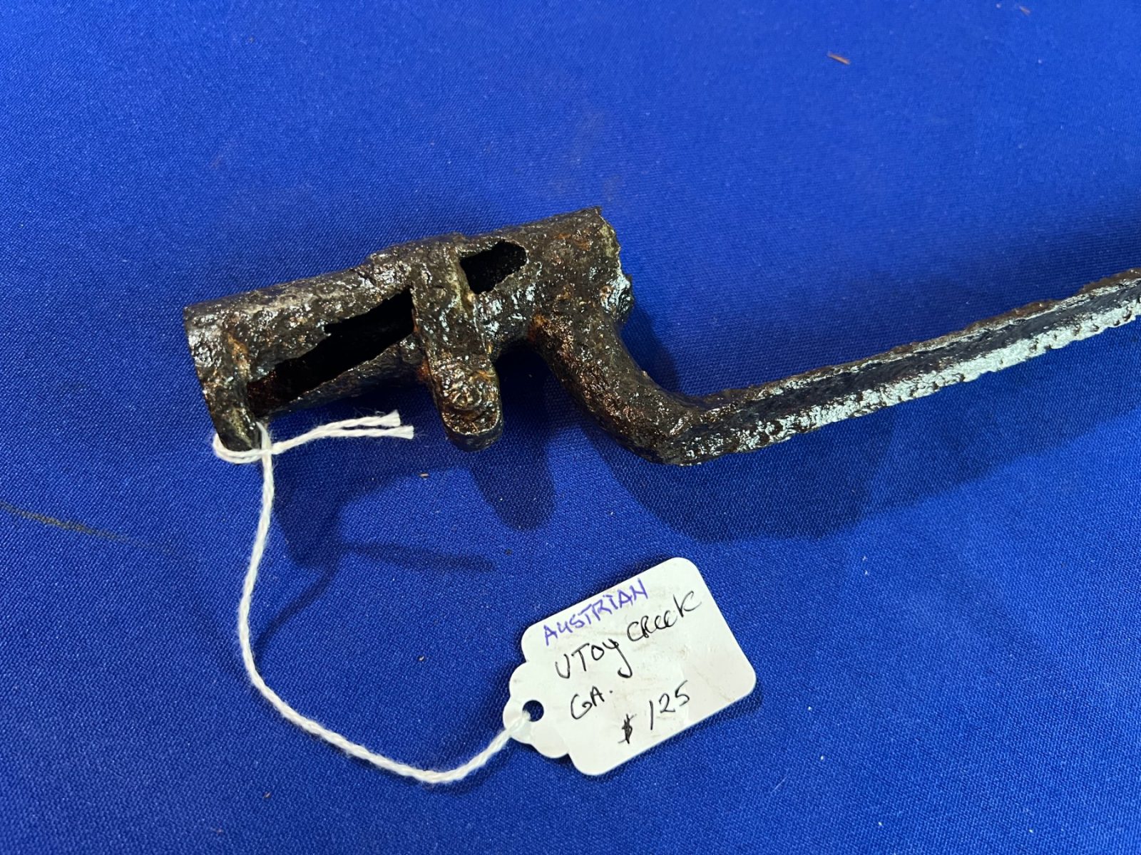 Dug Austrian Lorenz Socket Bayonet Recovered at UTOY Creek GA