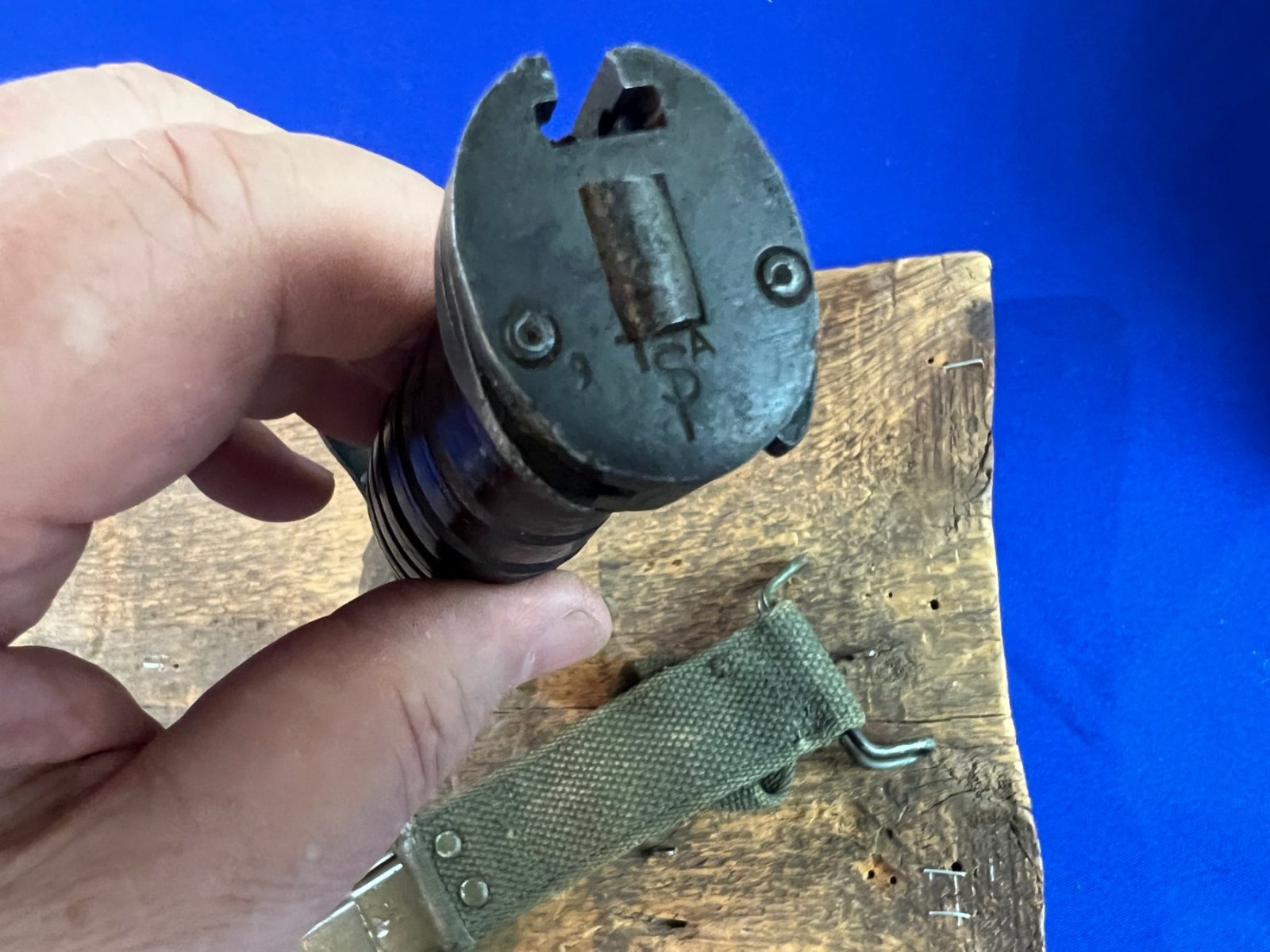 Original WW2 US CASE M1 Carbine Bayonet with M8A1 Sheath