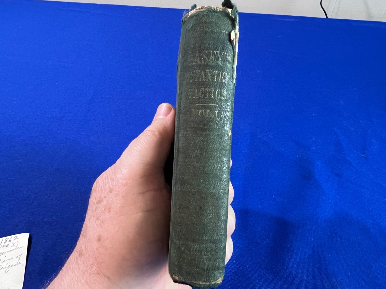 CASEYS INFANTRY TACTICS BOOK O.V.I OHIO 118TH REGIMENT DAVID M. DOTY