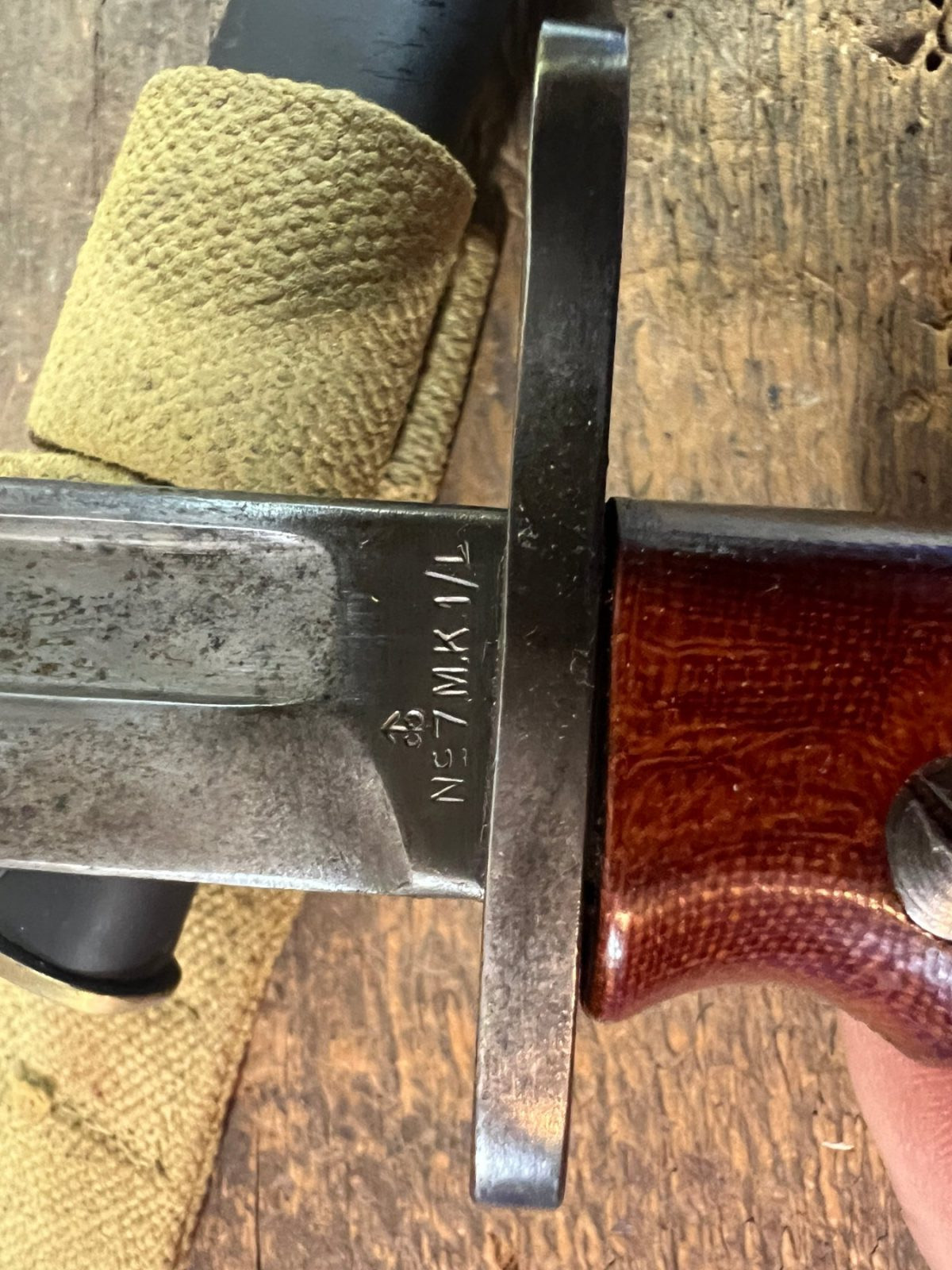 British Lee Enfield No. 7 Mk 1 Land Service Bayonet