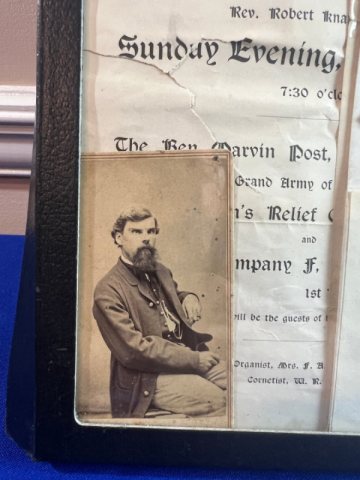 Civil War Union Veteran Grouping of Allen D. Bonner 110th NYV