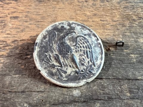 Dug Union Eagle Breastplate Recovered Chattanooga TN