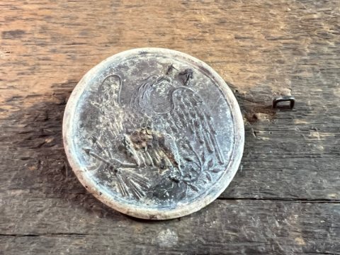 Dug Union Eagle Breastplate Recovered Chattanooga TN