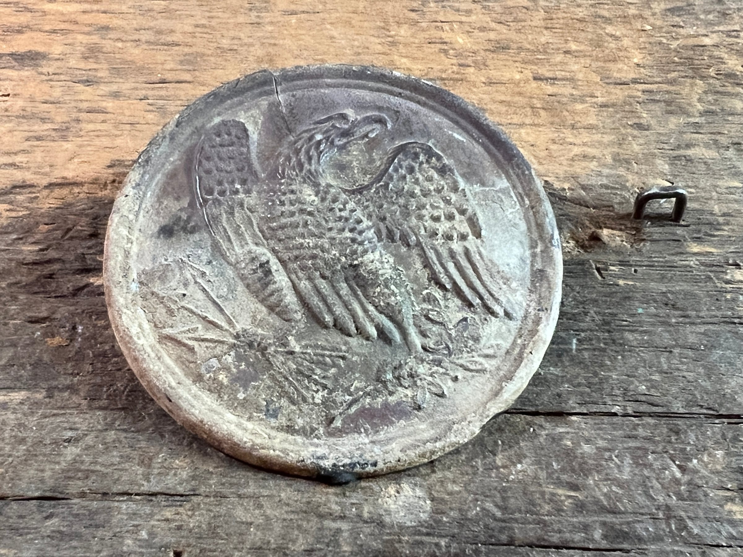 Dug Union Eagle Breastplate Recovered Chattanooga TN