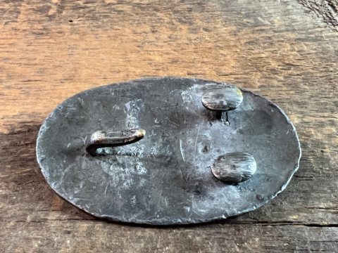 Beautiful Non Dug US M-1839 Enlisted Man’s Puppy Paw Belt Buckle