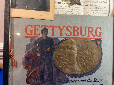 Civil War Union Veteran Grouping of A. M. Mott 188th NYV