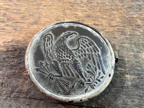 Dug Union Eagle Breastplate Recovered Chattanooga TN