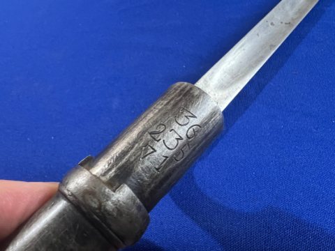 NUMBERED PATTERN 1853 ENFIELD SOCKET BAYONET