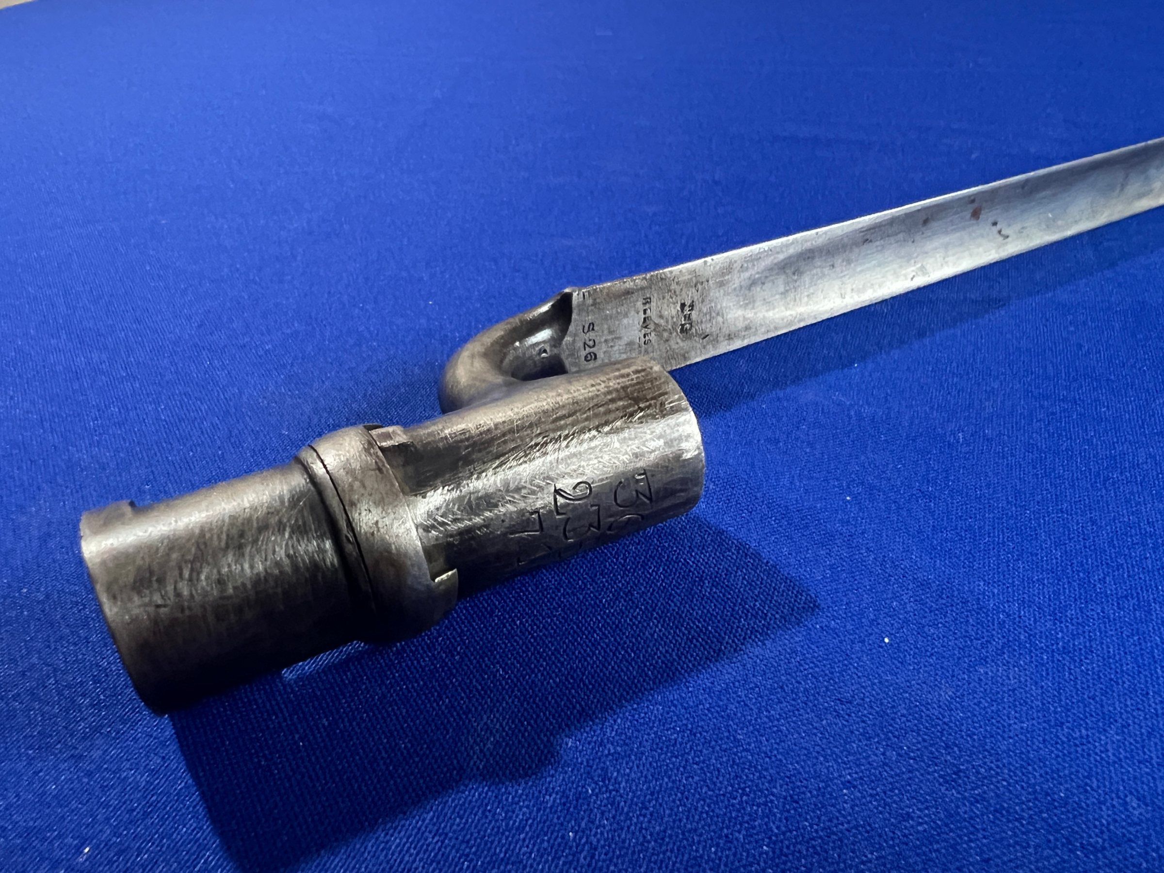NUMBERED PATTERN 1853 ENFIELD SOCKET BAYONET