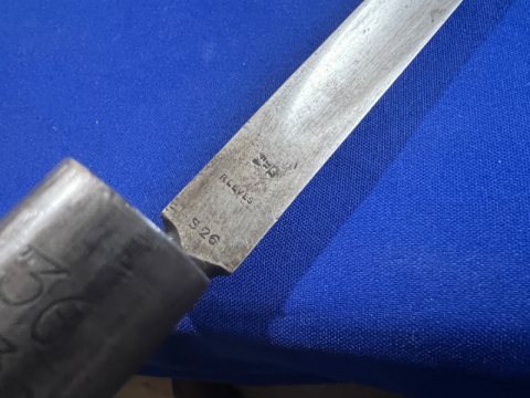 NUMBERED PATTERN 1853 ENFIELD SOCKET BAYONET