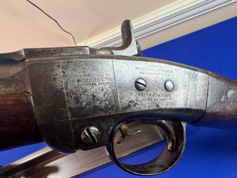 Civil War Era Smith Carbine Model 1863 .50Cal MFG Mass Arms Co.