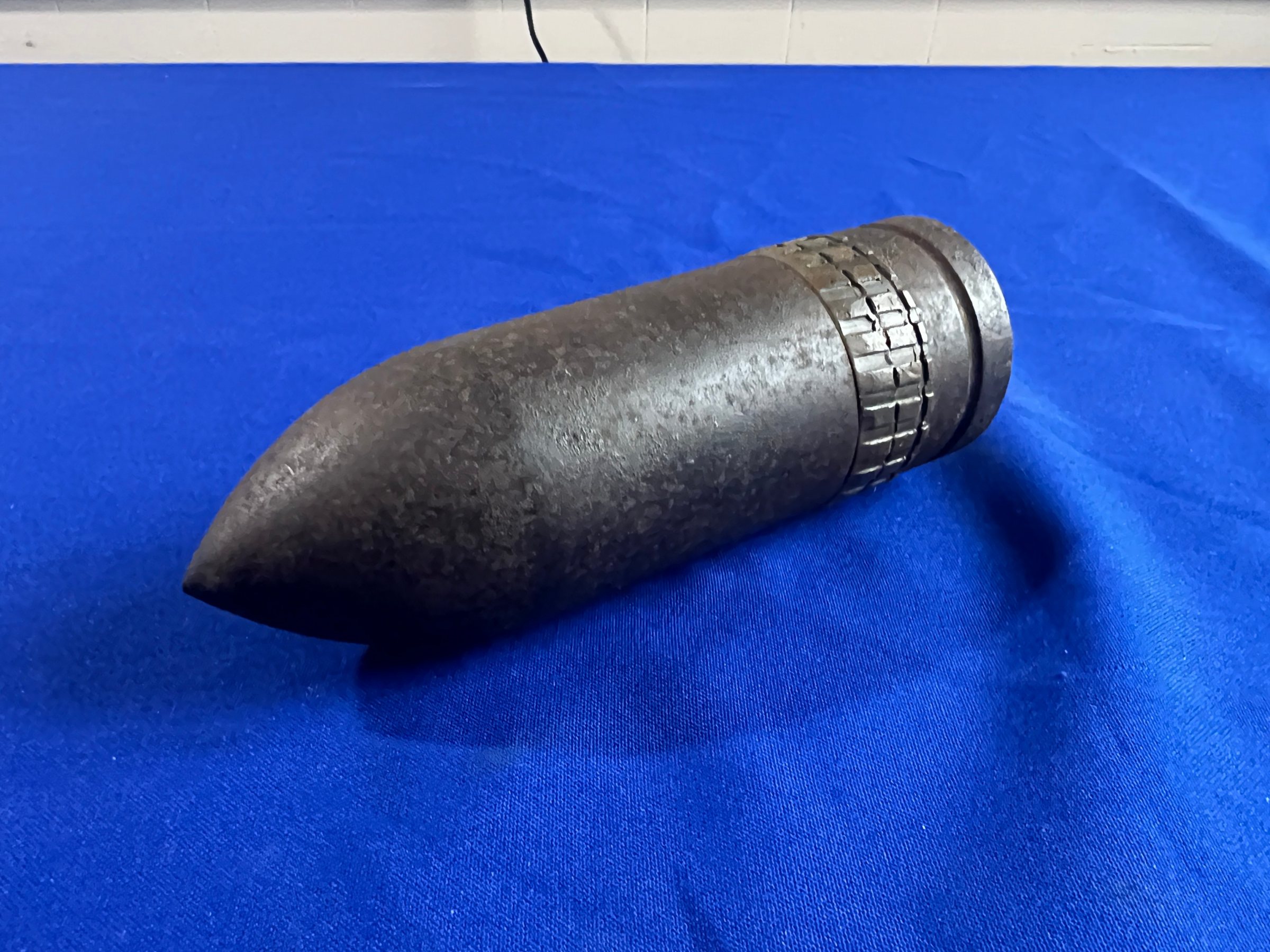 Original WW2 British 6 Pounder Tank Shell Head
