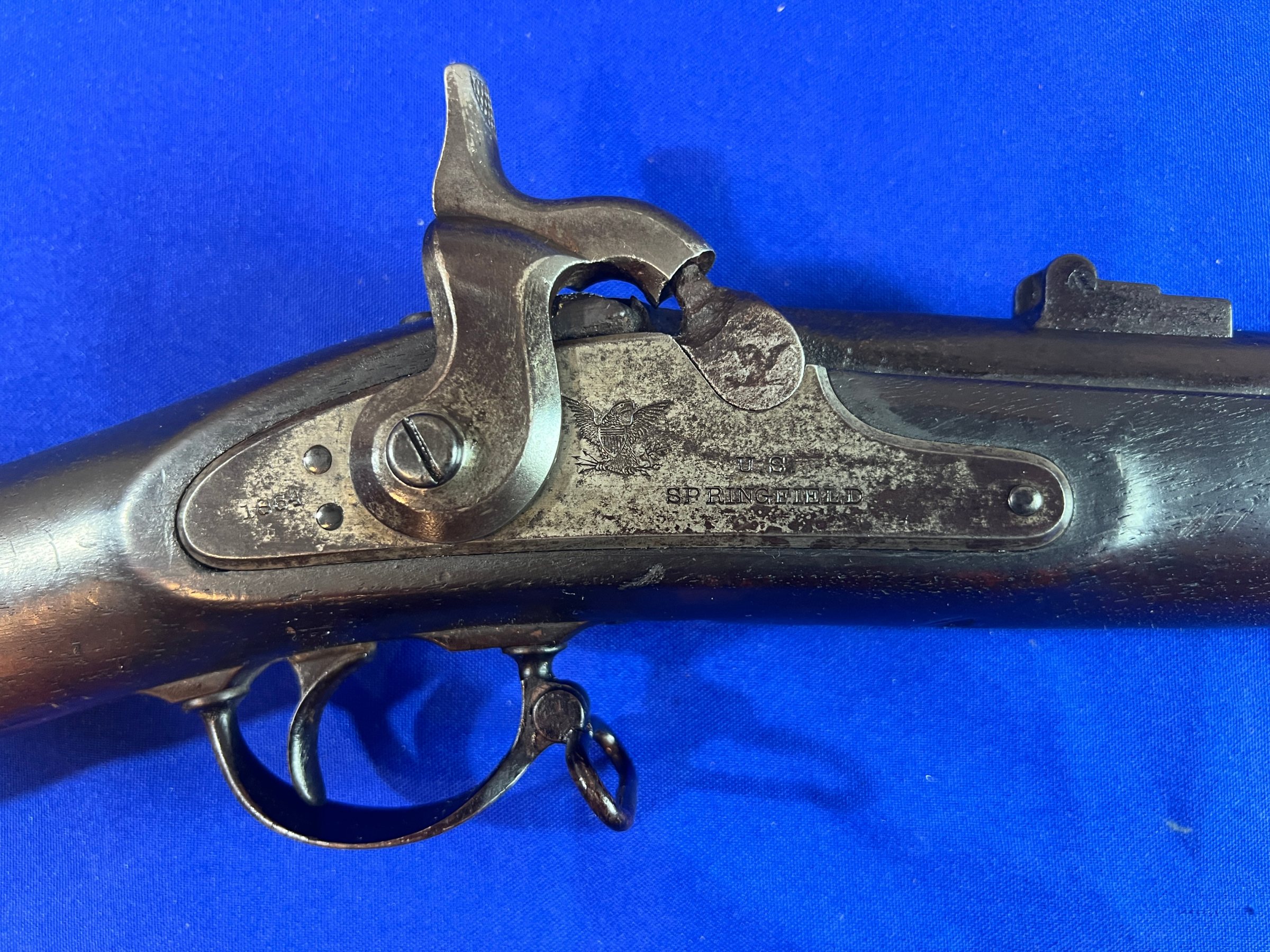 1864 DATED SPRINGFIELD M1863 TYPE-2 RIFLE MUSKET, AKA MODEL 1864