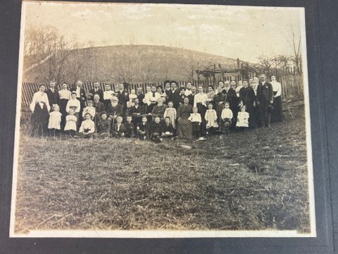 Two Large 1903 Mendell Family Albumen Photographs at Wilson's Creek