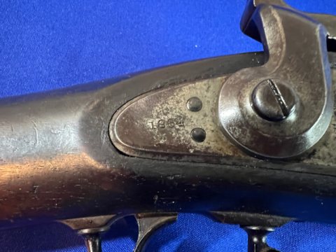 1864 DATED SPRINGFIELD M1863 TYPE-2 RIFLE MUSKET, AKA MODEL 1864