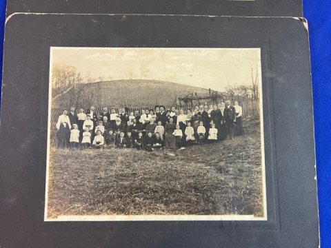 Two Large 1903 Mendell Family Albumen Photographs at Wilson's Creek