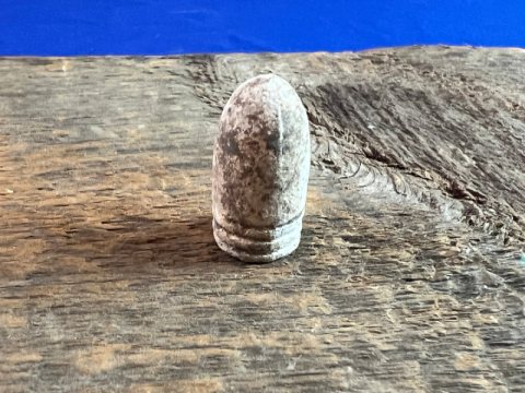 Dug Confederate Lube Groove 54 caliber Enfield Bullet Dropped Condition