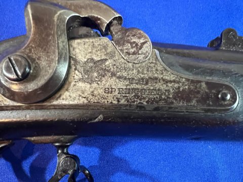 1864 DATED SPRINGFIELD M1863 TYPE-2 RIFLE MUSKET, AKA MODEL 1864