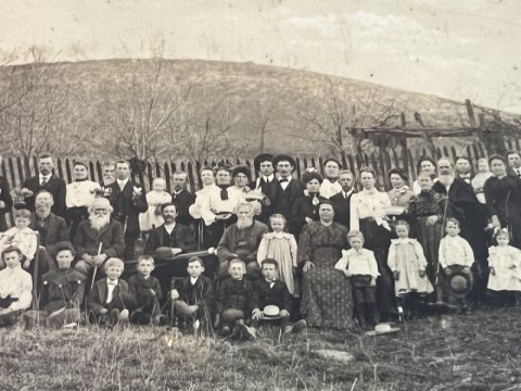 Two Large 1903 Mendell Family Albumen Photographs at Wilson's Creek