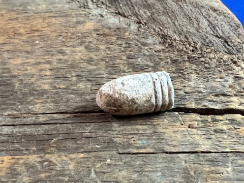 Dug Confederate Lube Groove 54 caliber Enfield Bullet Dropped Condition