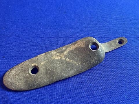 DUG ENFIELD MUSKET BUTTPLATE RECOVERED IN DALTON GA