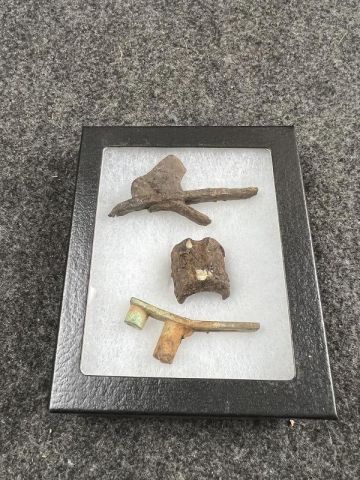 EXCAVATED CIVIL WAR SPRINGFIELD GUN PARTS