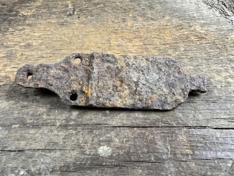 DUG CIVIL WAR ERA RIFLE PATCHBOX BY BILL ADAMS