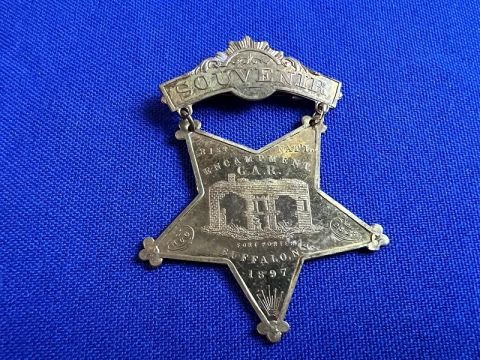 1897 BUFFALO 31ST NATIONAL ENCAMPMENT SOUVENIR MEDAL