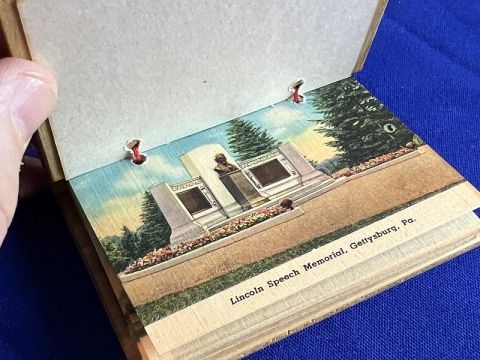 Gettysburg Jenny Wade Souvenirs Cedar Photo Book