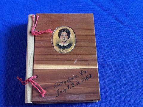 Gettysburg Jenny Wade Souvenirs Cedar Photo Book
