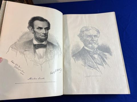 1895 FRANK LESLIES THE SOLDIER IN OUR CIVIL WAR TWO VOLUME BOOK SET