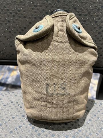 WWII WW2 USMC Equipment M1910 Canteen Foley MFG 1945