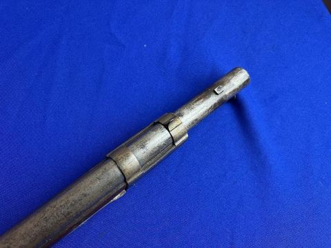 GOOD LOOKING RIFLED AND SIGHTED .69 CALIBER H&P CONVERSION OF A SPRINGFIELD MODEL 1822 U.S. MUSKET NJ CONTRACT