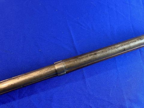 GOOD LOOKING RIFLED AND SIGHTED .69 CALIBER H&P CONVERSION OF A SPRINGFIELD MODEL 1822 U.S. MUSKET NJ CONTRACT