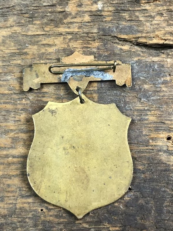 1892 WASHINGTON 26TH ENCAMPMENT OFFICIAL SOUVENIR BADGE G.A.R. GRAND ARMY OF REPUBLIC