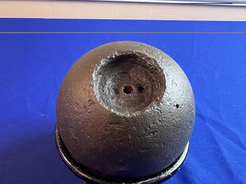 Civil War 12 Pdr Confederate Bormann Artillery Shell Recovered Atlanta River Line